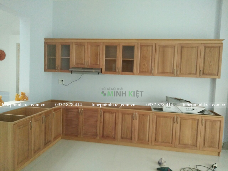 Tủ bếp đẹp nhà cô Viên quận 8 CT004 Tủ bếp đẹp nhà cô Viên quận 8 CT004