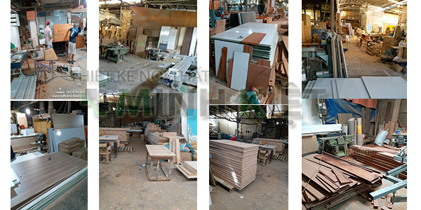 Xưởng sản xuất nội thất Minh Kiệt