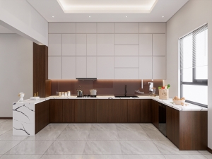 Tủ bếp đẹp MS077