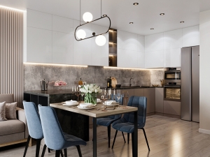 Tủ bếp đẹp MS068