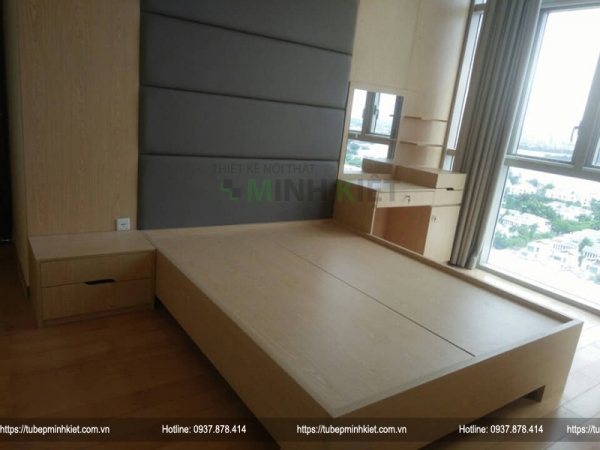 Công trình thi công giường ngủ CT043