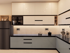 Tủ bếp acrylic AC034