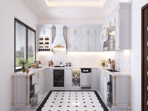 Tủ bếp đẹp MS079
