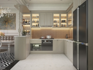 Tủ bếp cao cấp CC041