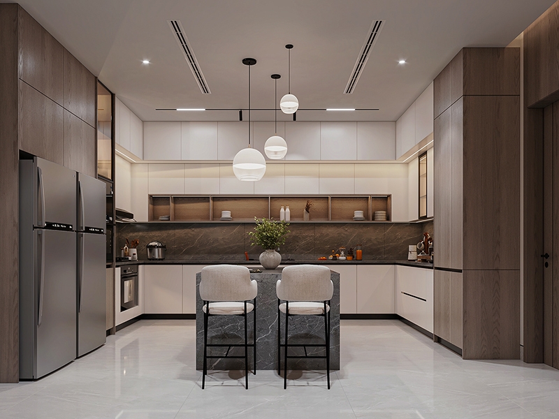 Tủ bếp đẹp MS084