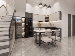 Tủ bếp cao cấp CC042