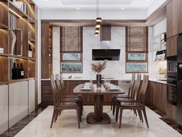 Tủ bếp đẹp MS085