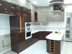 Tủ bếp hiện đại nhà anh Hải CT026