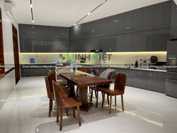 Tủ bếp đẹp nhà anh DANH CT099