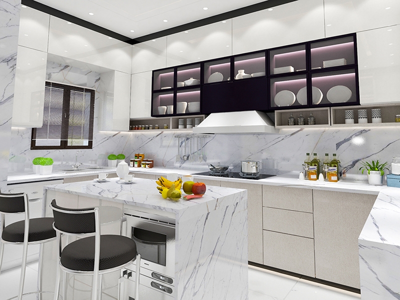 Tủ bếp đẹp MS081