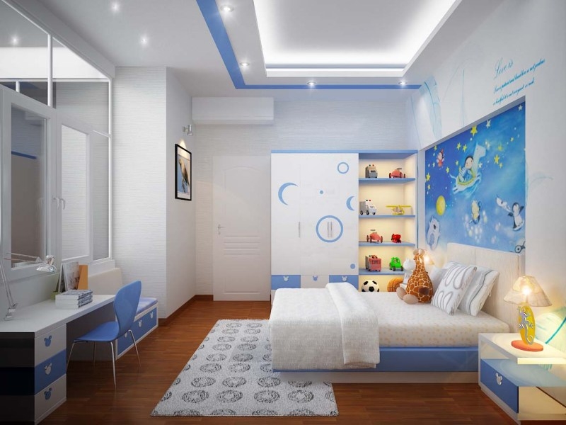Nội thất phòng ngủ bé trai PN030