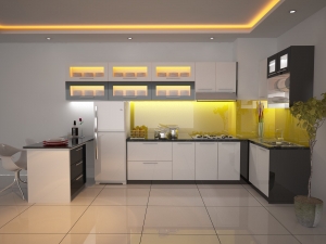 Tủ bếp đẹp MS065