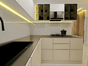 Tủ bếp acrylic AC033