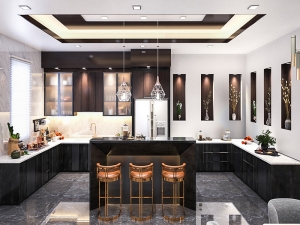 Tủ bếp cao cấp CC040